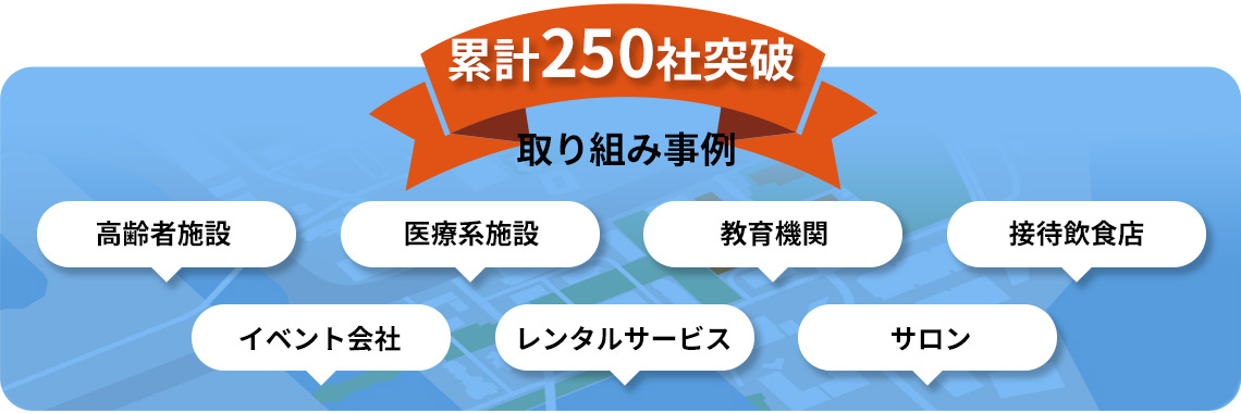 累計250社突破